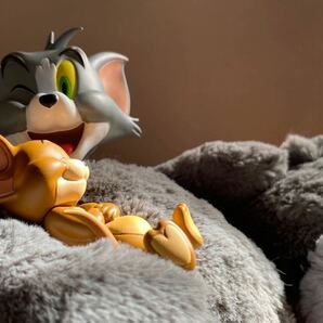 『トムとジェリー』TOM&JERRY SOAP STUDIO ソープスタジオ テディベア・トム フィギュア ぬいぐるみ グレー色 正規品 確定仕様の画像6