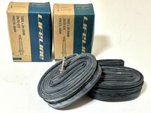 【送料無料】LIFELINE Essentialブチルチューブ 700×28-35C 仏式バルブ長48mm 新品2個セット_画像1