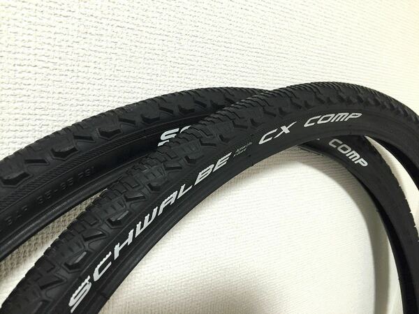 【送料無料】セミスリックタイヤ Schwalbe CX Comp 700×35C 2本セット