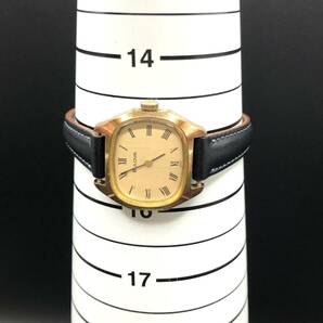 [A]時計(サ60)★[[WH-11452]]★BULOVA(ブローバ)★トノー型ゴールド ローマン★稼働品★の画像7