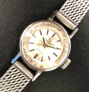 ◆時計◆『WH-11324』★OMEGA(オメガ)★カクテルウォッチ カットガラス・DEVILLE★稼働品★