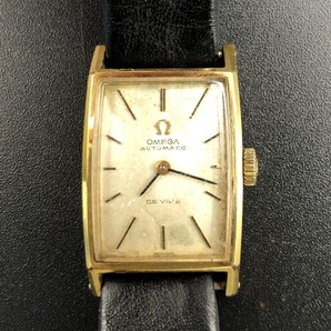 [A]時計(サ60)★[[WH-11468]]★OMEGA(オメガ)★DEVILLE レクタンゴールド★稼働品★の画像2