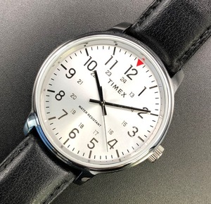 * часы *[WH-11350]*TIMEX( Timex )*TW2R85300* раунд Arabia часы * работа товар *