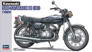 ハセガワ 1/12 バイクシリーズ カワサキ 500-SS MACHIII （H1） プラモデル BK10