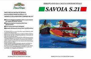 1/72.. pig FJ-1 Savoy aS.21. military operation . flight boat 