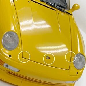 UT models 1/18 PORSCHE 911 GT 訳あり品の画像6