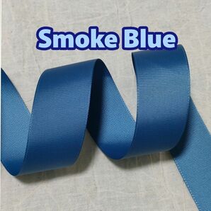 3m/Smoke Blue/38ミリ幅/グログランリボン/カットリボン/リボン