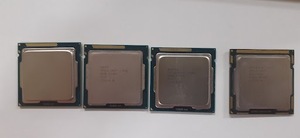 L0426-06　CPU 4個セット　Intel CORE i7-2600 SR00B 3.40GHZ ×３個　Intel CORE i7-860 2.80GHZ ×１個