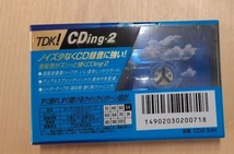 L0412-01　カセットテープ2本セット売り TDK! CDing-2 54分 maxell CD's2 74分詳細は説明欄に記載_画像3