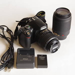 ニコン D40X デジタルカメラ ダブルレンズの画像9