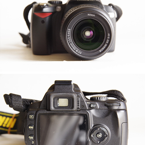 ニコン D40X デジタルカメラ ダブルレンズの画像3