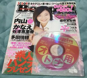 雑誌 beppin school ベッピンスクール 2007年7月号 ピンナップ DVD付き 内山かなえ 谷澤恵里香 多田瑞穂 姫咲友梨香 吉沢みなみ