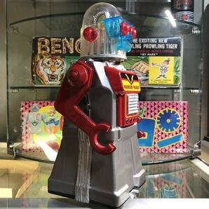 ブリキロボット 米澤玩具 MODERN ROBOT ◎完品◎完動品◎フル装備 ブリキ ロボット 野村トーイ ヴィンテージロボットの画像3