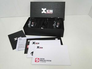 【簡易動作確認済】Xvive/エックスバイブ XV-U2/BK ギター ワイヤレス システム トランスミッター レシーバ/60サイズ