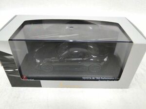 Kyosho/京商 J-collection/Jコレクション 1/43 ミニカー TOYOTA 86 TRD Performance Line Crystal Black Silica JCP73016BK/60