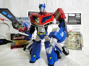 トランスフォーマー アニメイテッド TA-01 オートボット部隊司令官 オプティマスプライム TAKARATOMY 2010 タカラトミー/60サイズ