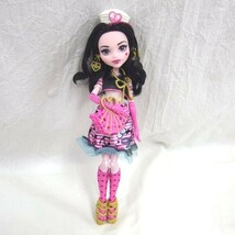 【美品】MATTELE社 Monster High shriek wrecked draculaura ドラキュローラ モンスターハイ ドール人形/60サイズ_画像1