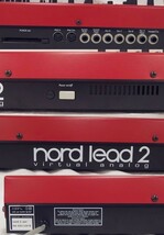 ★【簡易動作確認済/美品】CLAVIA nord lead2 49鍵 アナログモデリングシンセサイザー クラビア ノード リード2/ソフトケース付き/160_画像7