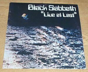 Black Sabbath (ブラック・サバス) ／　ライブ・アット・ラスト