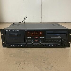 【音出しOK・良好 】TASCAM 業務用CDレコーダー カセットデッキ CC-222SL MKII | 業務機器 アナログ タスカム MK2