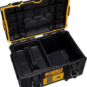 デウォルト(DeWALT) タフシステム2.0 DWST83294-1システム収納BOX Mサイズ 工具箱 収納ケース ツールボックス DS300 積み重ね収納 の画像6