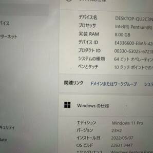 surface go SSD Windows11 8GB 128GB 即決おまけありの画像9