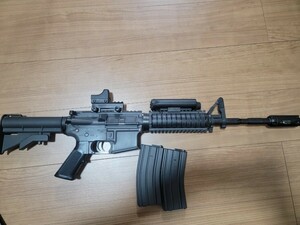 東京マルイ スタンダード電動ガン M4A1 RIS バージョン 付属品多数 ハイサイカスタム済み