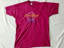  90s USA製 Hard Rock Cafe ハードロックカフェ 半袖 プリントＴシャツ アメカジ ローマ ニューヨーク XL ヴィンテージ デッドストック_画像1