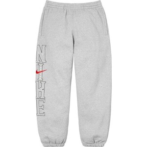 国内正規 新品 未使用 24ss M Supreme Nike Sweatpant　Heather Grey　シュプリーム ナイキ スウェットパンツ　グレー