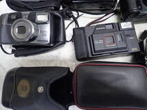 OLYMPUS　Canon　Konicaなどフィルムカメラ14点　カメラレンズ3点ジャンク品まとめ_画像3