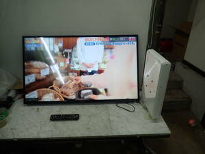 Panasonic TH-43D300 VIERA liquid crystal tv-set 43V type pedestal none operation verification ending 2016 year made 