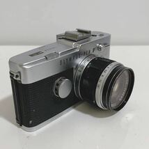 OLYMPUS-PEN F オリンパス 一眼レフカメラ G.Zuiko AUTO-S 1:1.4 f=40mm フィルムカメラ シャッター○ ケース付き①_画像5