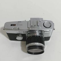 OLYMPUS-PEN F オリンパス 一眼レフカメラ G.Zuiko AUTO-S 1:1.4 f=40mm フィルムカメラ シャッター○ ケース付き①_画像3