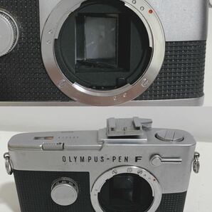 OLYMPUS-PEN F オリンパス 一眼レフカメラ G.Zuiko AUTO-S 1:1.8 f=38mm フィルムカメラ シャッター○ ケース付きの画像6