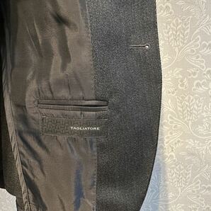 新品 44 TAGLIATORE 2Bスーツ VESVIO タリアトーレ ヴェスビオ グレー LARDINI ジャケット belvest パンツ スラックス 春夏 セットアップの画像7