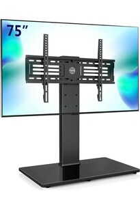 0604/1116 FITUEYES テレビスタンド 大型テレビ台 壁寄せ 40~75インチ対応 大荷重 高さ調節可能 TT105002GB　同梱不可