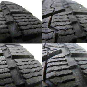 ●●2404-103LL weds VELVA SPORT 6J +43 PCD114.3 トランパス TX 195/65R15 4本set ノア ヴォクシー アイシス ルミオン セレナ等の画像6