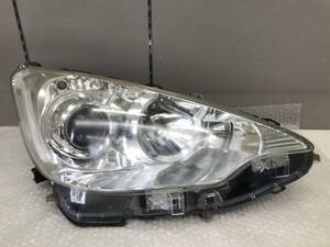 **2404-IC20 Toyota original NHP10 aqua previous term halogen head light headlamp right right side driver`s seat side KOITO 52-244 stamp :K