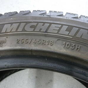 ●●2404-137LL ミシュラン X-ICE XI3 2015年製 255/45R18 103H 7~8分山 4本セットの画像10