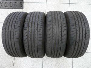 ●●2404-226LL FALKEN ファルケン ジークス ZIEX ZE914 2018年製 185/55R15 82V 4本セット バリ山！