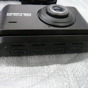 ●●2404-246L COMTEC コムテック ZDR035 前後2カメラ ドライブレコーダー マイクロSDカード付属 直結コード仕様 動作確認済み 美品！の画像4