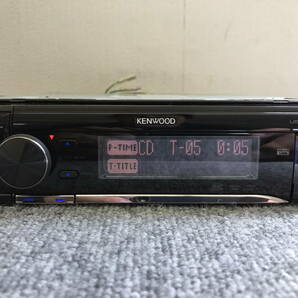 □□2404-WM48 KENWOOD ケンウッド U585SD U585SDD CDデッキ CDプレーヤー 1DIN CD SD フロントUSB リアUSB AUX FM AM 動作確認済みの画像1