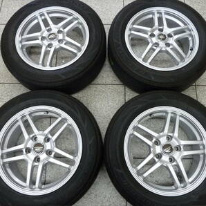 ●●2404-110/2312-TK16 A-TECH シュナイダー 6.5J 16in +42 PCD114.3 REGNO レグノ GRVⅡ 205/60R16 プリウスα SAI ジューク メビウス等の画像1