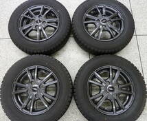 ●●2404-Nn20 NIRVANA 13×4.00B +42 PCD100 ESPIA EPZ 145/80R13 4本 バリ山 美品！ スペーシア モコ タント ミライース ムーヴ ワゴンR_画像1