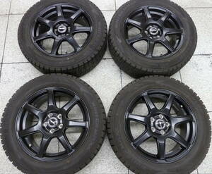 ●●2404-270LL PRD 6.5J 16in +48 PCD100 2022年製 WM02 205/55R16 バリ山 美品！ 4本set CT200h プリウス 86 BRZ カローラスポーツetc