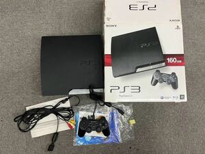 【通電確認済み】美品 PS3 PlayStation3 プレイステーション3 CECH-2500A 160GB SONY ソニー ブラック ゲーム機 