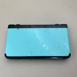 【通電動作確認済み】 Nintend 任天堂 new ニンテンドー 3DS 本体 KTR-001 ブラック 充電器 モンスターハンターカセット 付 の画像3