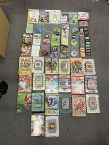 Wii ゲームキューブ 64 ゲームボーイ ソフト まとめ レトロゲーム 任天堂 Nintendo ポケモン カービィ マリオ スターフォックス ナルト