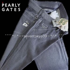 新入荷 本物 新品 40801206 PEARLY GATESパーリーゲイツ/6(サイズLL)超人気 ストレッチ ドットドビーパンツ 通気性 吸水性 サラサラ 