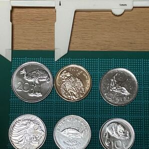 外国 動物硬貨 6枚 外国コイン